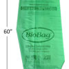 BIO BAGS COMPOSTABLE 64GAL